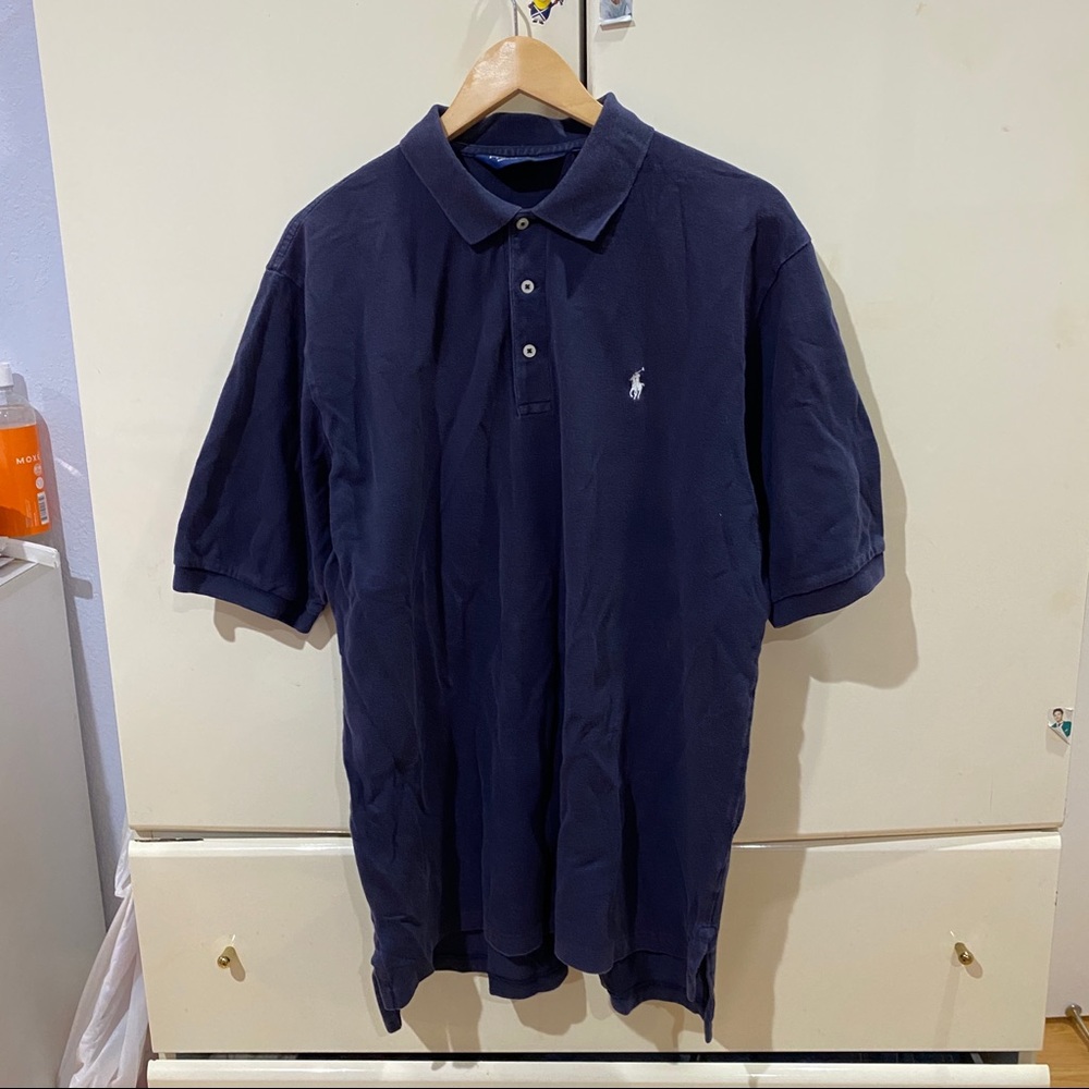 Ralph Lauren golf navy blue polo shirt